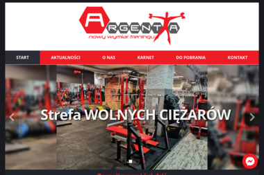 Argenta Fitness Club - Siłownia - Trener Personalny Kępno