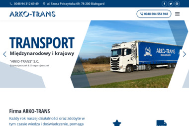 Arko Trans S.C. - Transport krajowy Białogard