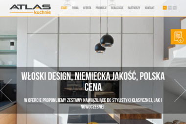 Atlas Kuchnie. Kuchnie - Projektowanie Wnętrz Szczecin