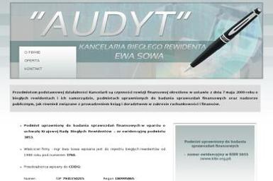 Audyt Kancelaria Biegłego Rewidenta Ewa Sowa - Usługi finansowe Przeworsk