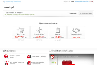 Aussie Development Sp. z o.o. - Wynajem Dom&oacute;w Gdańsk