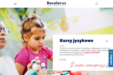 Szkoła Języków Obcych „Bacalarus” - Angielski dla Dzieci Zamość