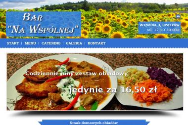 Bar Na Wspólnej - Catering świąteczny Rzeszów