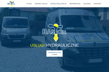 Bastom. Hydraulika, usługi hydrauliczne - Firma Hydrauliczna Brwinów