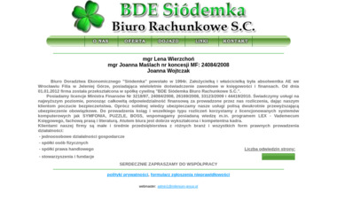 Bde Siódemka Biuro Rachunkowe S.C. - Usługi Księgowe Kowary