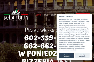 Pizzeria Bella Italia - Catering Tychy