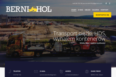 Berni-Hol Adam Bernard - Lawety Samochodowej Ujazd