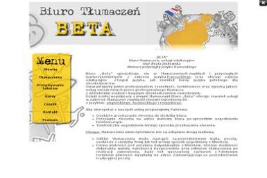 Biuro Tłumaczeń Usługi Edukacyjne Beta Beata Jankowska - Tłumacze Sanok