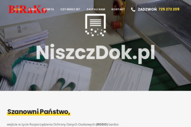 Grzegorz Dziewiątkowski Birako Grzegorz Dziewiątkowski - Folder Reklamowy Częstochowa