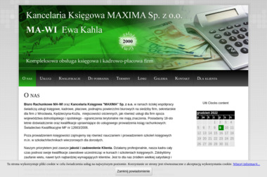 Ewa Kahla Biuro Rachunkowo Usługowe Ma Wi - Sprawozdania Finansowe Kędzierzyn-Koźle