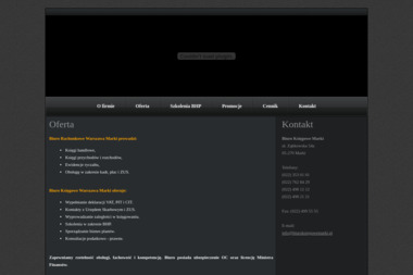 Biuroksiegowemarki.pl. Profesjonalne Usługi Księgowe. Biura doradztwa podatkowego, biura księgowe - Biuro Księgowe Marki