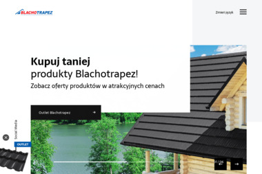Blachotrapez sp. z o.o. Usługi dekarskie, pokrycia dachowe, dachówka ceramiczna - Sprzedaż Okien PCV Międzyrzec Podlaski