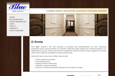 Blue Radosław Szuba - Drzwi Mińsk Mazowiecki