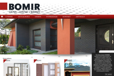 SKŁAD MATERIAŁ&Oacute;W BUDOWLANYCH BOMIR R&oacute;życki Gabryś Sp. J. - Okna PCV Bielsko-Biała