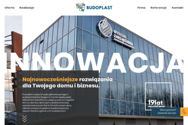 BUDOPLAST Producent stolarki aluminiowej - Okna Plastikowe Jasło