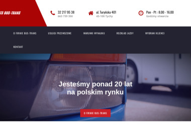 Marian Czesak Przedsiębiorstwo Transportowo Spedycyjne Bus Trans - Przewóz Osób Busem Tychy