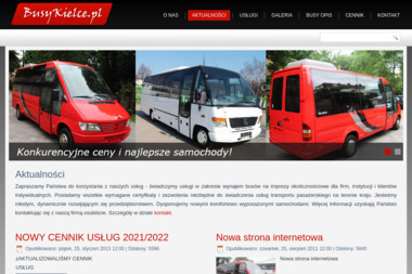 Busykielce. Bus, przewóz osób - Przewóz Osób Kielce