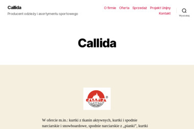 Callida Sp. z o.o. - Odzież damska Częstochowa