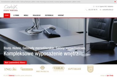 Studio Meblowe Carbox - Projektowanie Mieszkań Katowice