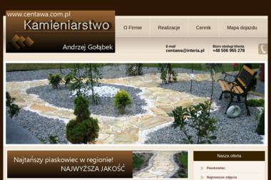 Kamieniarstwo Andrzej Gołąbek - Kamieniarstwo Centawa