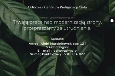 Centrum pielęgnacji i depilacji laserowej - Odnova - Dietetyk Kępno