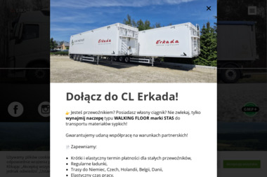 Centrum Logistyczne Erkada Kamila Mikołajczyk - Firma Transportowa Gorzyce Wielkie