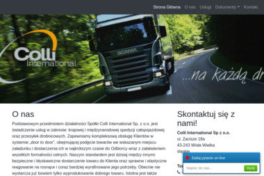 Colli International Sp. z o.o. - Usługi Transportowe Wisła Wielka
