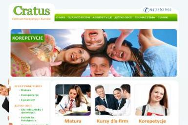 Cratus Centrum Korepetycji i Kursów s.c. Hatłas Karniej - Szkoła językowa Koszalin