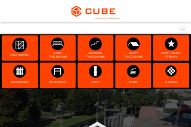 Cube Techniki Rusztowaniowe. Rusztowania, rusztowanie - Usługi Wysokościowe Gdańsk