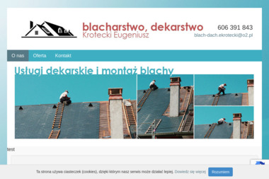 Blacharstwo Dekarstwo Budowlane Eugeniusz Krotecki - Firma Dekarska Strzałkowo