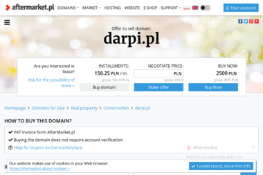 Darpi Fib Dariusz Piesak. Instalacje przemysłowe, instalacje wod-kan-gaz-c.o - Metaloplastyka Bielsko-Biała