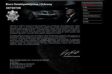Przemysław Przygoński DETEKTOR Biuro Detektywistyczno-Ochroniarskie - Detektyw Kalisz