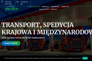 Dexico Sp. z o.o. - Transport busem Kalisz
