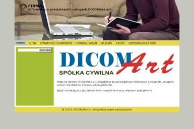Dicom art. S.C. Mazur Zbigniew Frąckowiak Andrzej - Strony internetowe Śrem