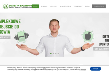 Dietetyk Sportowy - Igor Dzierżanowski - Odchudzanie Warszawa