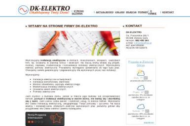 DK-ELEKTRO - Projektant instalacji elektrycznych Zielona Góra
