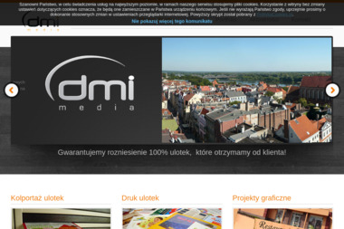 DMI Media. Roznoszenie ulotek, druk ulotek - Wizytówki Na Papierze Ozdobnym Toruń