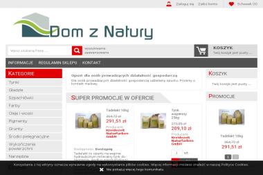Dom z natury - Skład budowlany Mierzyn