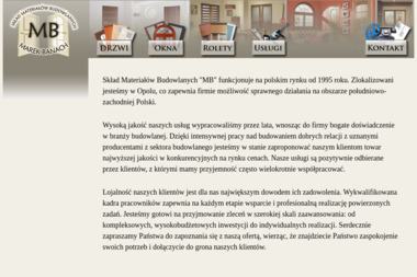 Skład Materiałów Budowlanych "MB" - Naprawa okien Opole