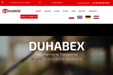 Duhabex Gb Sp. z o.o. - Transport Trzebinia