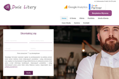 Dwie Litery Tworzenie i Pozycjonowanie Stron - Projektowanie Stron www Łódź
