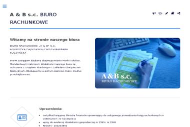 Biuro Rachunkowe A&B S.C. Agnieszka Dajnowska Cimoch Barbara Kuczyńska - Usługi finansowe Mońki