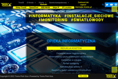 TroniX-Serwis komputerowy, CB Radia, Elektronika - Usługi Komputerowe Opole Lubelskie