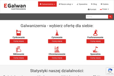 Elektrocarbon Galwan - Usługi Spawalnicze Tarnowskie Góry