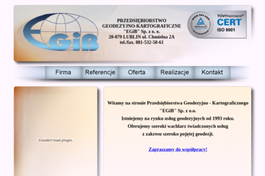 Przedsiębiorstwo Geodezyjno - Kartograficzne Egib Sp. z o.o. - Geodeta Lublin
