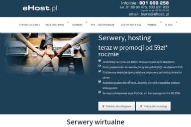 Ehost S.C. Krzysztof Dziewoński Michał Dziewoński - Strona Internetowa Puławy