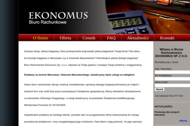 Ekonomus Sp.z o.o. - Księgowy Ożarów Mazowiecki
