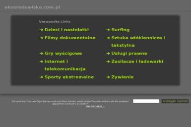 Ekośrodowisko Sp. z o.o. - Odśnieżanie Parkingów Bytom