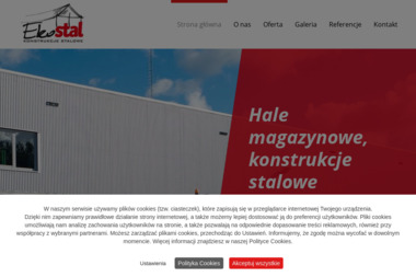 Ekostal sp.j. Hale namiotowe, namiot - Konstrukcje stalowe Siedlce