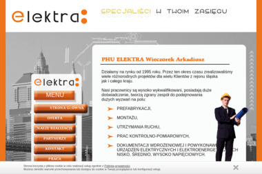 PHU Elektra Wieczorek Arkadiusz - Okresowy Przegląd Elektryczny Będzin